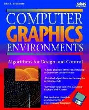 Cover of: Computer graphics environments
