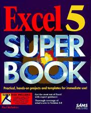 Cover of: Excel 5 super book