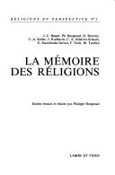 Cover of: La Mémoire des religions