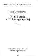 Cover of: Wieś i armia w II Rzeczypospolitej
