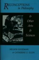 Cover of: Reconceptions in philosophy and other artsand sciences