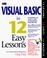 Cover of: Visual Basic in 12 easy lessons