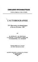 L' autobiographie by Rencontres psychanalytiques d'Aix-en-Provence