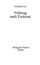 Cover of: Frühzug nach Toulouse