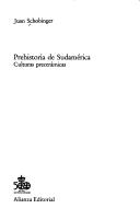 Cover of: Prehistoria de Sudamérica: culturas precerámicas