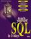 Cover of: Teach yourself SQL in 14 days