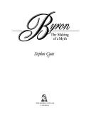 Cover of: Byron by Stephen Coote