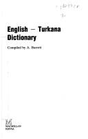 Cover of: English-Turkana dictionary