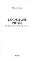 Lendemains piégés by Morin, Claude