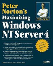Cover of: Peter Norton's maximizing Windows NT Server 4