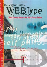 Cover of: The Designer's Guide to Web Type: Your Connection to the Best Fonts Online