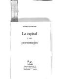 Cover of: La capital y sus personajes