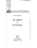 Cover of: La capital y sus personajes by Arturo Sotomayor