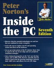 Cover of: Peter Norton's inside the PC by Peter Norton