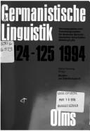 Cover of: Studien zur Dialektologie