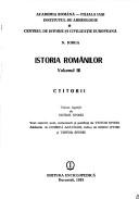 Cover of: Istoria românilor