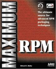 Cover of: Maximum RPM by Edward C. Bailey