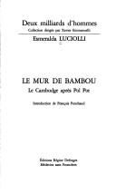 Cover of: Le mur de bambou by Esmeralda Luciolli