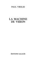 Cover of: La machine de vision