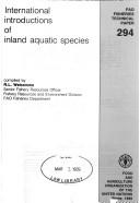 Cover of: International introductions of inland aquatic species