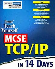 Cover of: Sams' teach yourself MCSE TCP/IP in 14 days by James F. Causey ... [et al.].