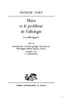 Cover of: Marx et le problème de l'idéologie: le modèle égyptien