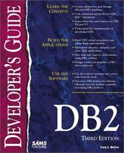 Cover of: DB2 developer's guide by Craig Mullins, Craig Mullins