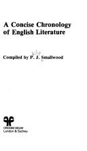 A concise chronology of English literature by Philip Smallwood
