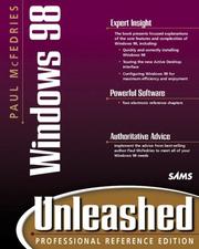 Cover of: Paul McFedries' Windows 98 unleashed