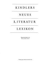 Cover of: Kindlers neues Literatur Lexikon