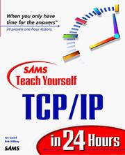 Cover of: Sams teach yourself TCP/IP in 24 hours by Joe Casad