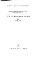Cover of: Nubische Forschungen by Friedrich Wilhelm Deichmann