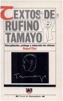 Cover of: Textos de Rufino Tamayo