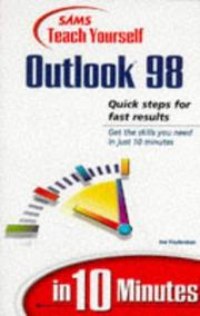 Cover of: Sams teach yourself Microsoft Outlook 98 in 10 minutes