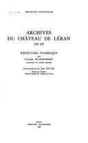 Cover of: Archives du château de Léran (436 AP) by Archives nationales (France)