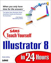 Cover of: Sams teach yourself Illustrator 8 in 24 hours by Mordy Golding