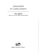 Cover of: Géographie de l'aménagement by Pierre Merlin