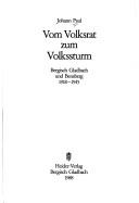 Cover of: Vom Volksrat zum Volkssturm by Johann Paul