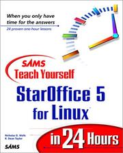 Sams teach yourself StarOffice for Linux in 24 hours by Nicholas Wells
