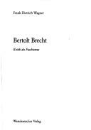 Cover of: Bertolt Brecht: Kritik des Faschismus