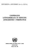 Cover of: Cooperación latinoamericana en servicios by 