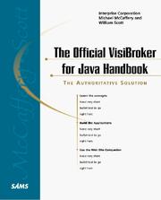 Cover of: Official VisiBroker for Java Handbook by Michael McCaffery, Bill Scott