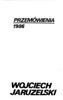 Cover of: Przemówienia, 1986