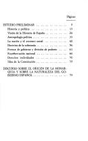 Cover of: Discurso sobre el origen de la Monarquía y sobre la naturaleza del Gobierno español