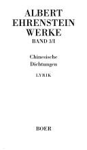 Cover of: Werke