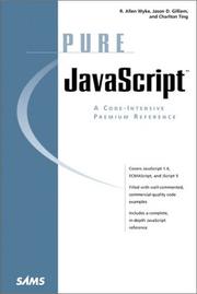 Cover of: Pure JavaScript