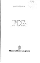 Pig by Paul Geraghty