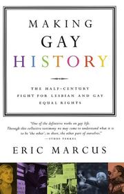 Cover of: Making Gay History by Eric Marcus