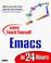 Cover of: Sams teach yourself Emacs in 24 hours