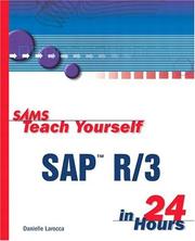 Cover of: Sams teach yourself SAP R/3 in 24 hours